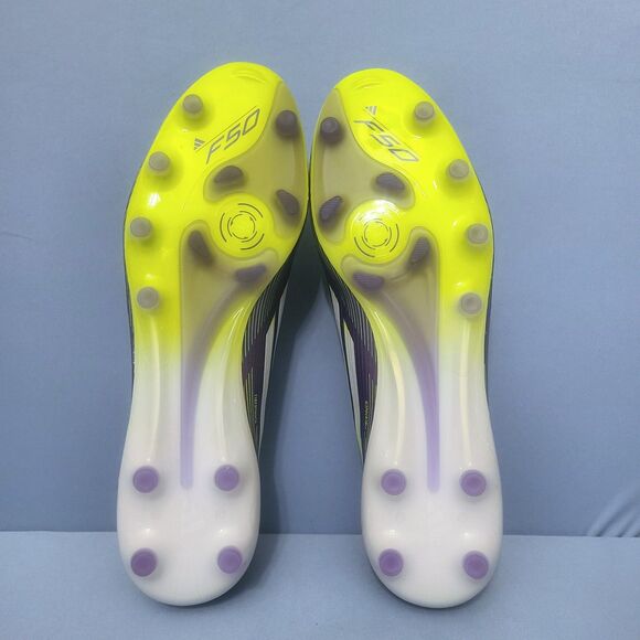 Adidas F50 Elite AG Soccer Cleats Mens Size 11.5 Purple Green JH7638 Womens 12.5 main image 11